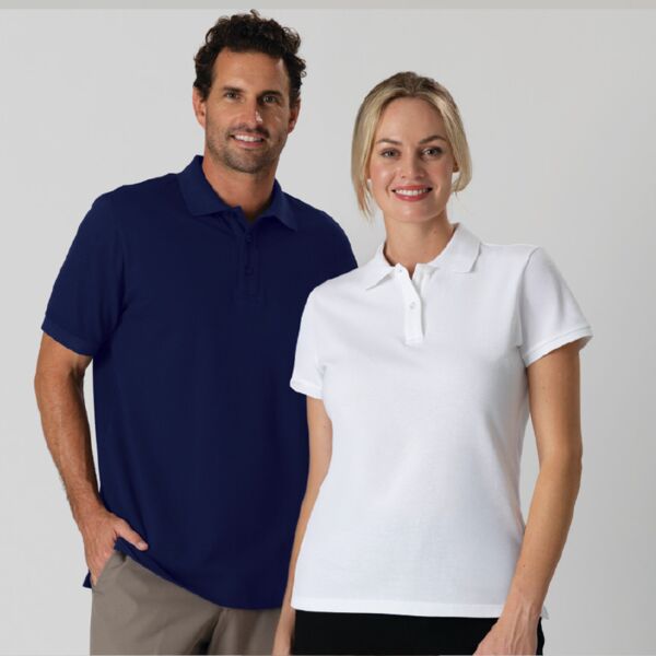 Womens Airie New Short Sleeves Polo Thumbnail