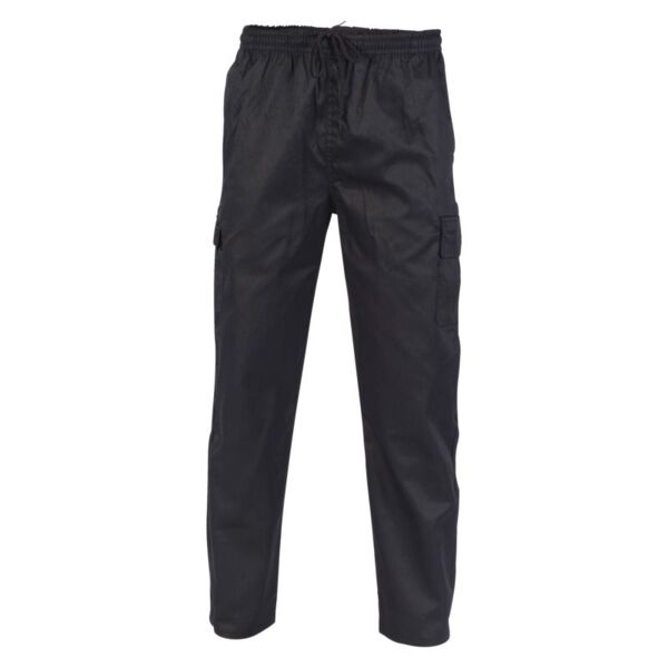 Drawstring Poly Cotton Cargo Pants Thumbnail
